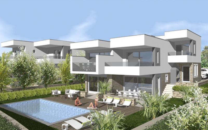 NOVALJA - VILA ŠKUNCINI, Vila s bazénom a krásnym výhľadom na more