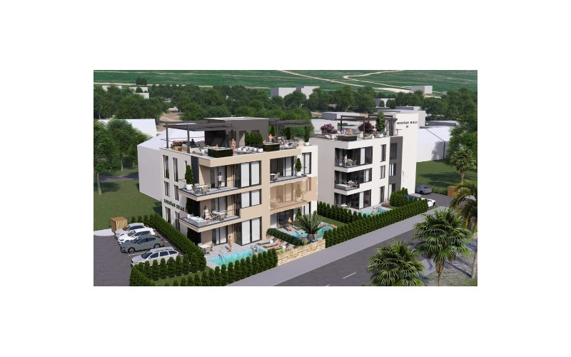 ZADAR - SUKOŠAN, luxusný apartmán hneď v prvom rade pri mori s nádherným výhľadom