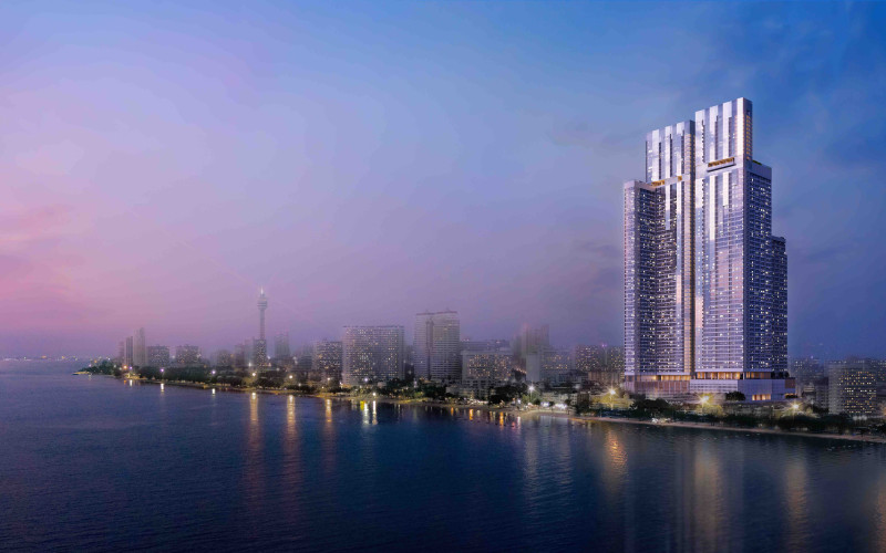 Apartmánový komplex SKYPARK Lucean Jomtien, Pattaya-Thajsko