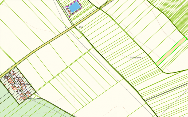 Na predaj pozemok orná pôda k.ú. Veľké Brestovany