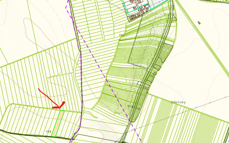 Na predaj pozemok orná pôda v k.ú. Bučany