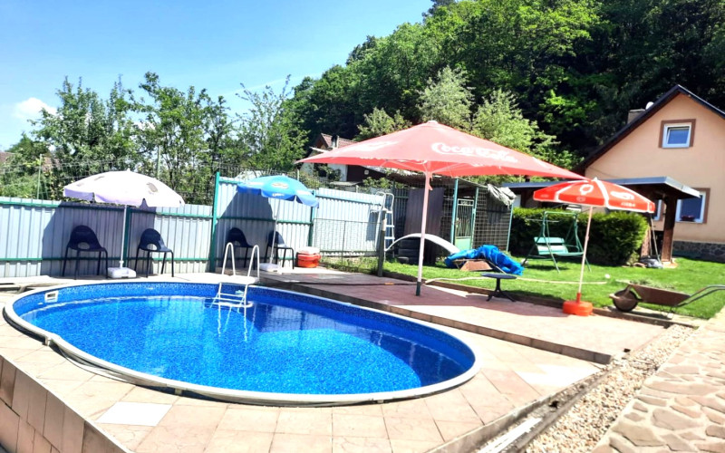 Rezervované-Murovaná chata celoročne obývaná s bazénom, Kostoľany nad Hornádom.