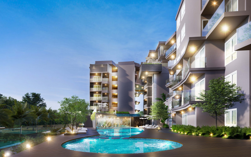 Apartmány The City Phuket, Kathu, Thajsko