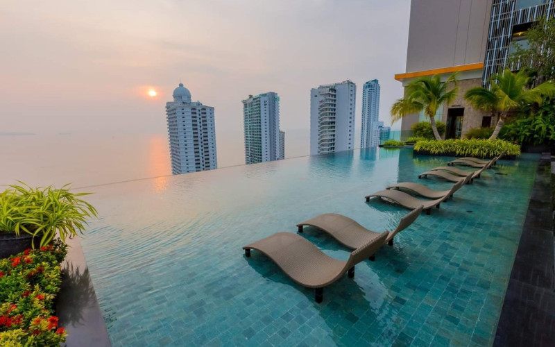 Apartmány The Riviera Wongamat Beach, Thajsko-Pattaya