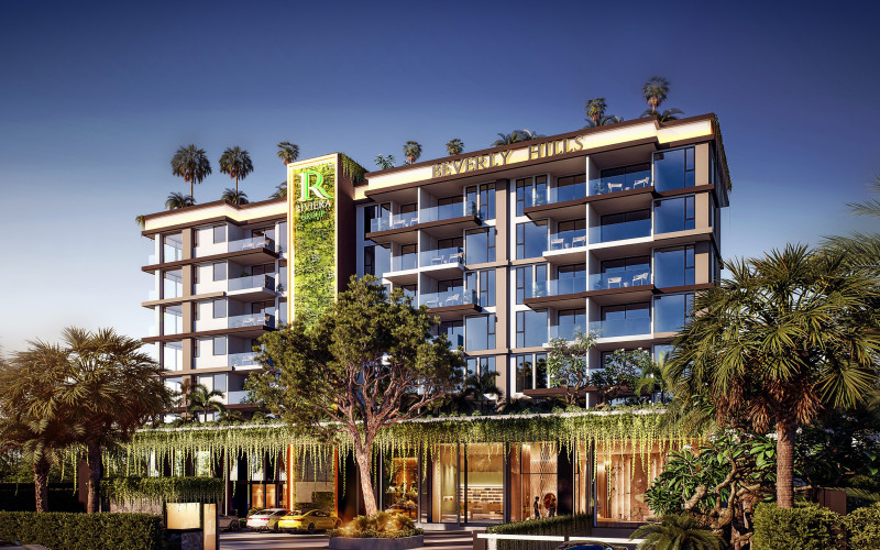 Apartmány The Riviera Beverly Hills, Pattaya-Thajsko