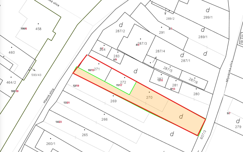 Na predaj starší rodinný dom v obci Horné Orešany