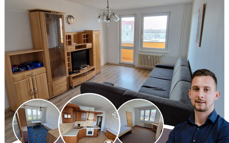 Na predaj 4-izbový byt s loggiou v Cíferi