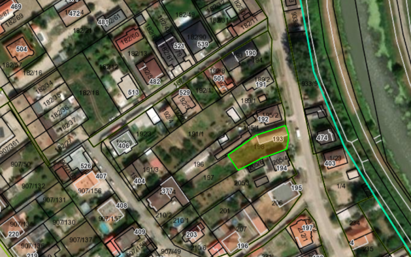 Na predaj pozemok stavebný pozemok v obci Čierna Voda