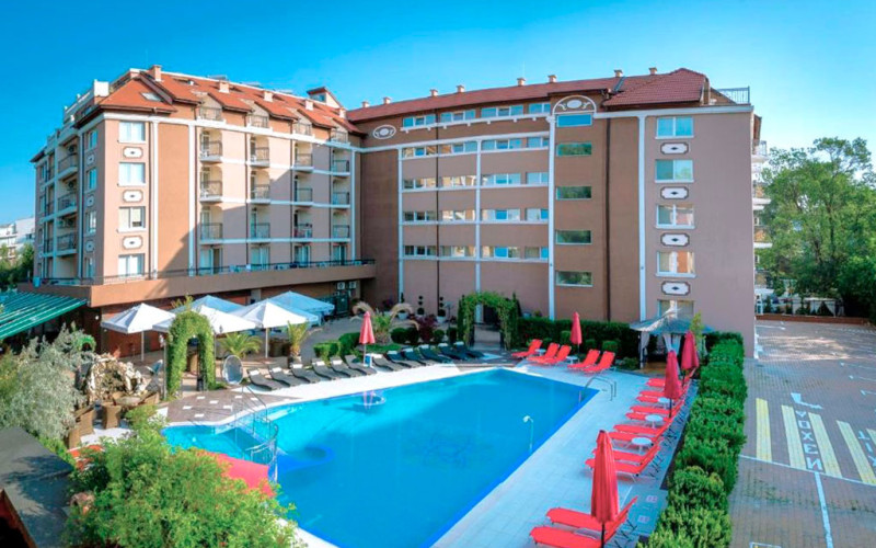 Apartmán 2+kk s bazénom Slnečné Pobrežie, Bulharsko