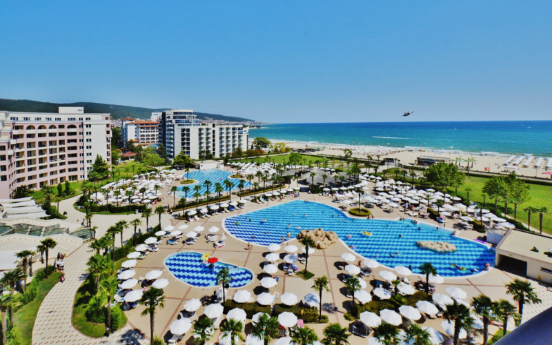 Apartmán 2+kk s bazénom Slnečné Pobrežie, Bulharsko