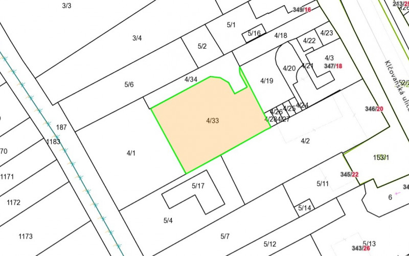 Na predaj stavebný pozemok  v obci Boleráz časť Klčovany