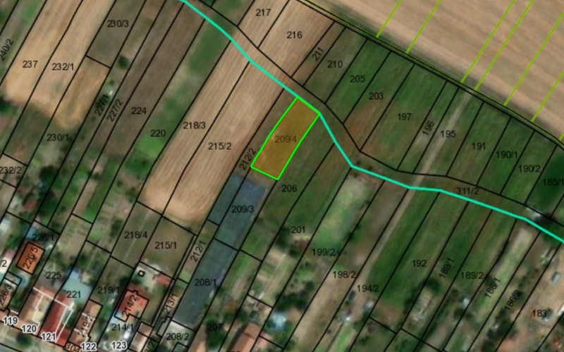 Na predaj 2 pozemky v obci Košolná