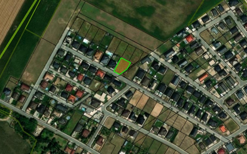 Na predaj pozemok vhodný na výstavbu RD v obci Cífer