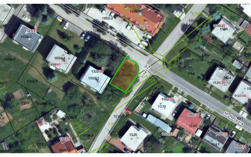 Na predaj stavebný pozemok v meste Šaštín-Stráže