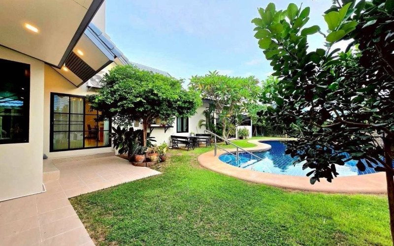 5 izbová vila s bazénom v Thajsku-Pattaya-jazero Map Prachan