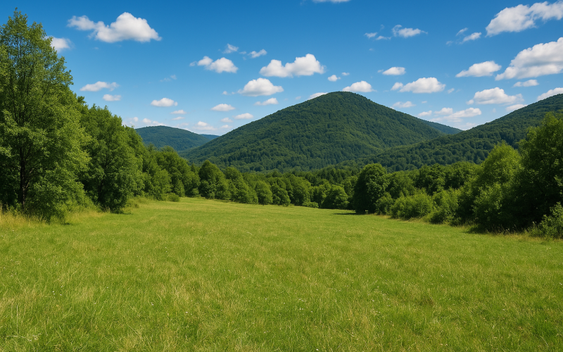 Na predaj rekreačný pozemok v obci Ostrý Grúň s rozlohou 5151m2