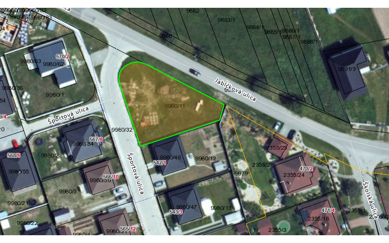 Na predaj stavebný pozemok v obci Dojč