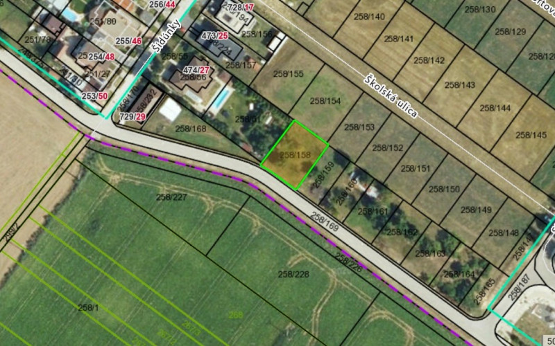 Pozemok vhodný na výstavbu RD v obci Jaslovské Bohunice