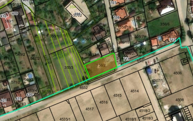 Na predaj pozemok vhodný na výstavbu RD v obci Dvorníky