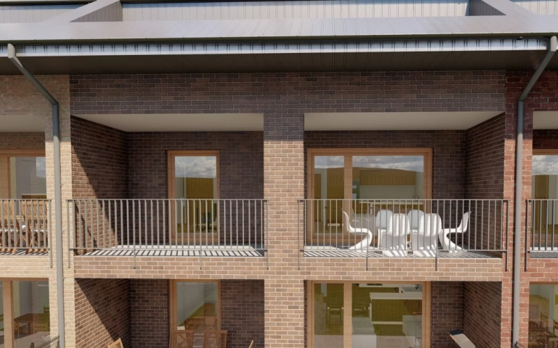 Na predaj–3-izbový byt vo výstavbe s terasou-Stará Ľubovňa