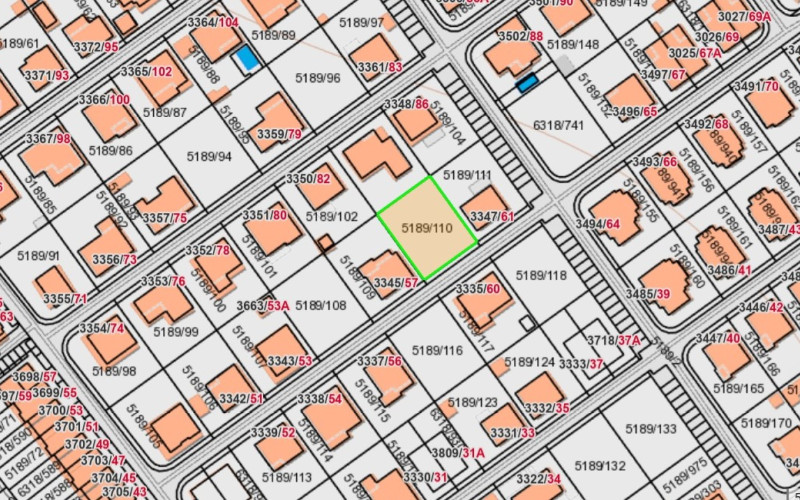 Predaj - stavebný pozemok v Galante na ul. Mládežnícka štvrť