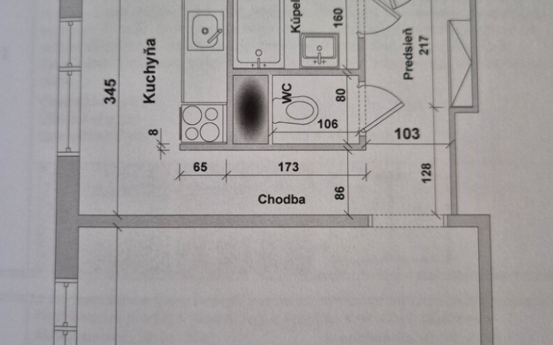 1 izb. byt v Dúbravke, PREDAJ