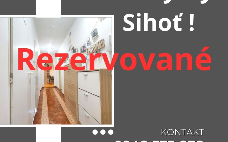 Na predaj: 3-izbový byt v Trenčíne – vyhľadávaná lokalita s kompletnou občianskou vybavenosťou