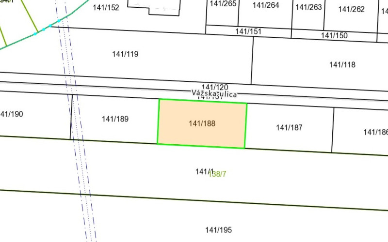 Na predaj 3 pozemky vhodné na výstavbu RD v obci Sokolovce