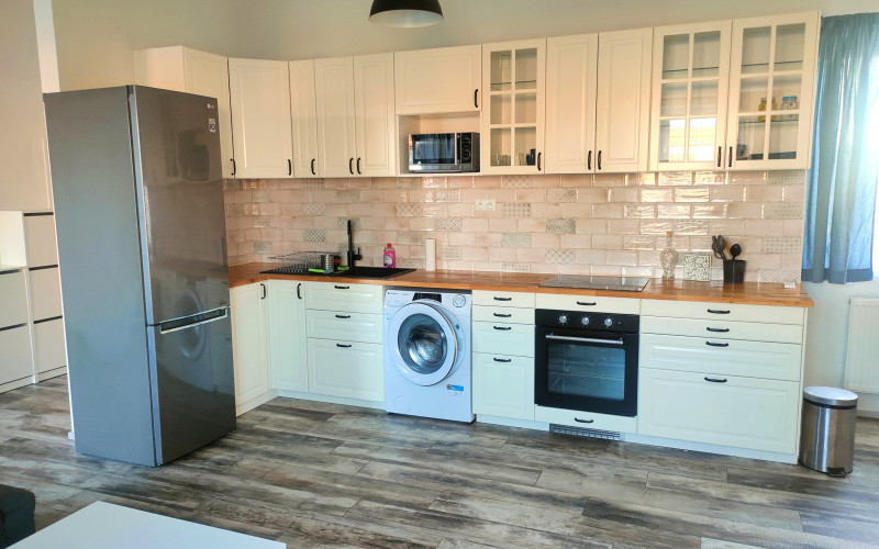 Na predaj 3iz. byt s terasou a garážou v obci Biely Kostol