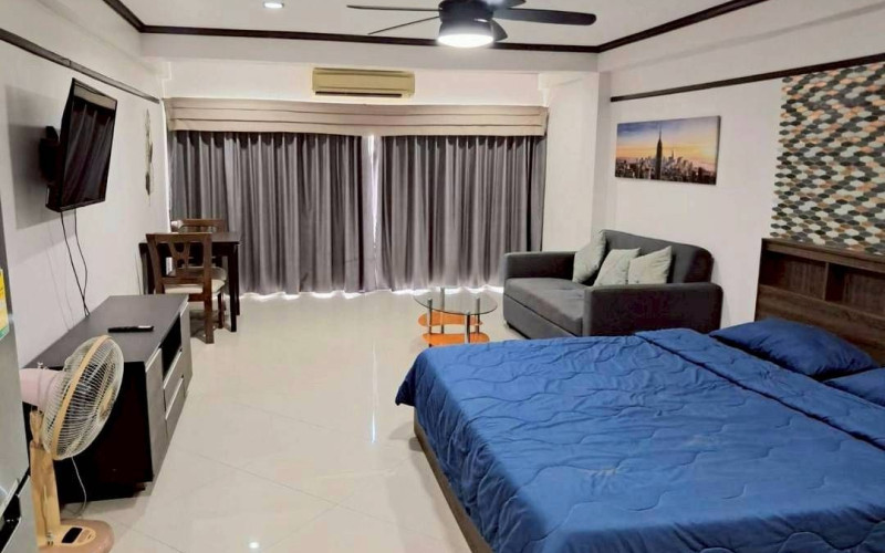 Thajsko-Pattaya-1 izbový apartman-štúdio-Sombat Condotel