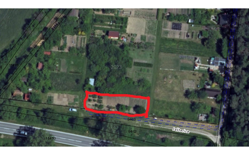 Na predaj záhradka v ZO Jašterice pri obci Dojč