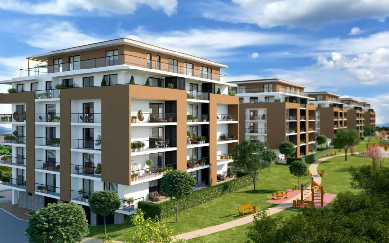 Exkluzívny 3i byt s terasou a garážou na prenájom, Panoráma