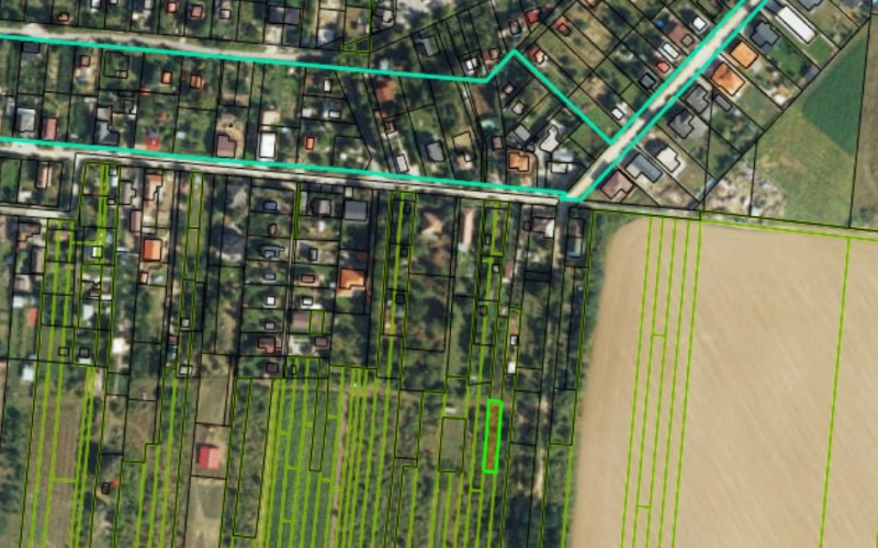 Na predaj pozemok v Suchej nad Parnou