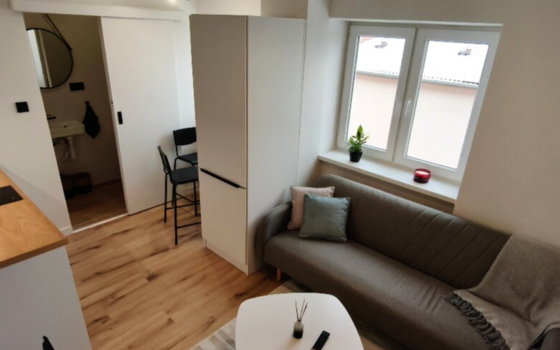 Garsónka po rekonštrukcii pri TUKE - Letná ulica