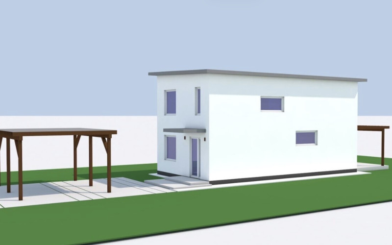 Novostavba Zalužice- 2-podlažný rodinný dom