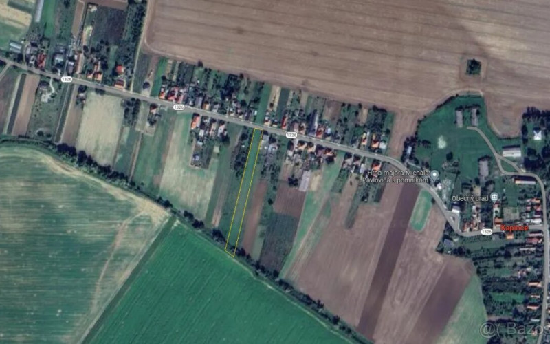 Pozemok na predaj Kapince