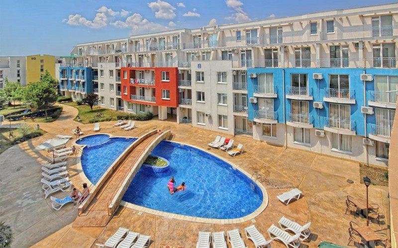 Štúdio 1+kk, 72 m², Slnečné pobrežie, Bulharsko