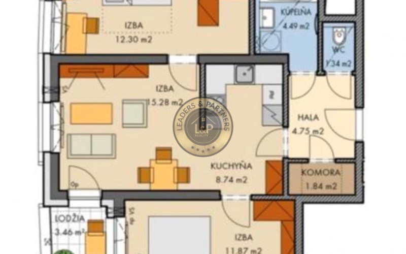 REZERVOVANÝ ...PREDAJ 3izb BYT ŠANCOVÁ NOVOSTAVBA PREMIERE