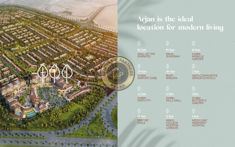 Apartmány Oxford Gardens od Iman, Dubaj