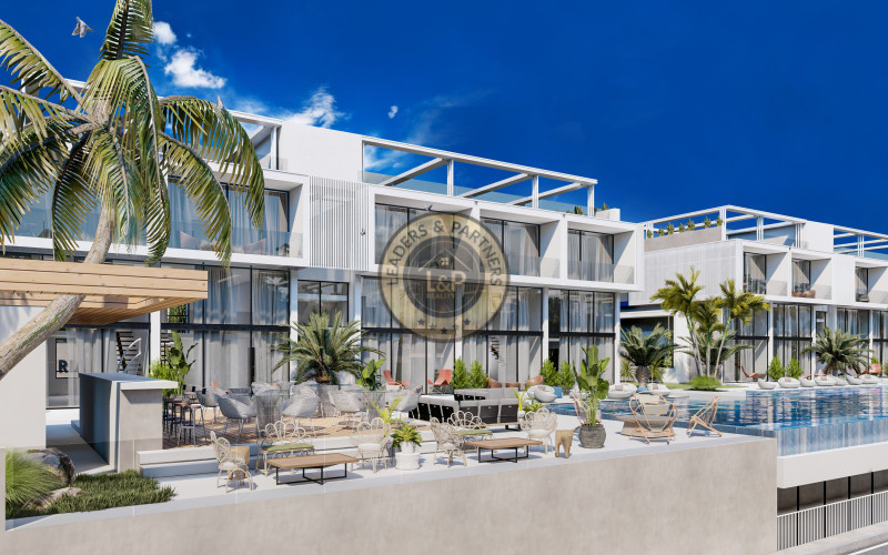 Apartmánový komplex The Blue, Tatlisu, Cyprus