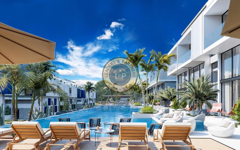 Apartmánový komplex The Blue, Tatlisu, Cyprus