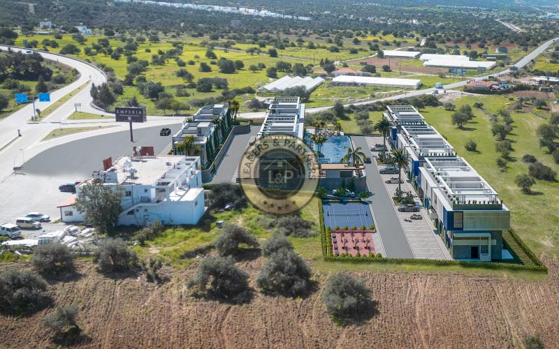 Apartmánový komplex The Blue, Tatlisu, Cyprus