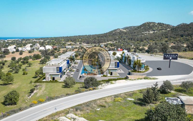 Apartmánový komplex The Blue, Tatlisu, Cyprus