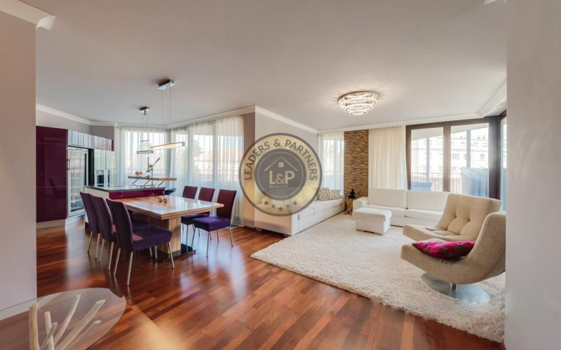 Plně zařízený 4+kk, 145 m² (Mezonet) s velkou střešní zahradou