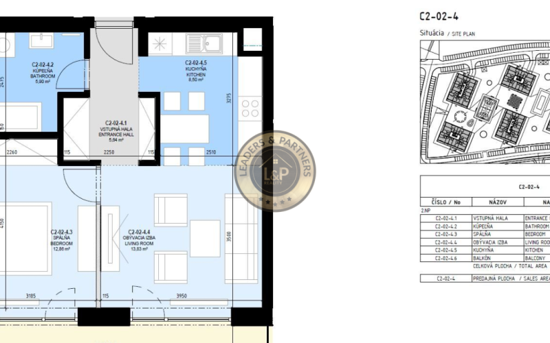 PREDAJ, NÁDHERNÝ, 2-IZBOVÝ BYT, PETRŽALKA SLNEČNICE VILADOMY