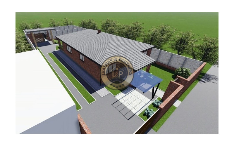 Na predaj alebo výmenu novostavba typu bungalov v obci Buzica.