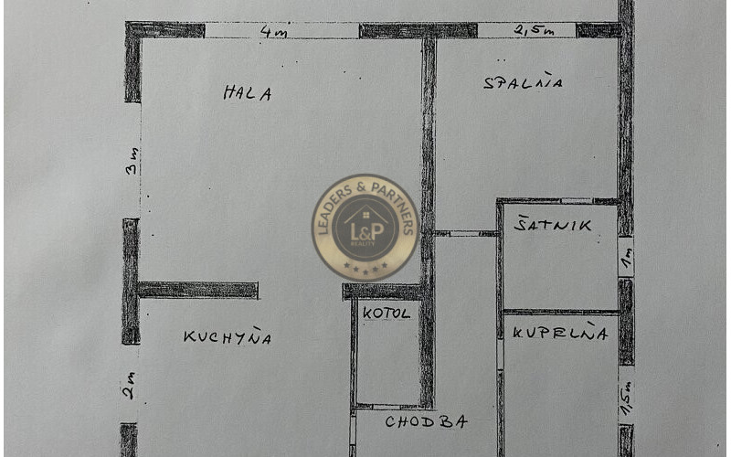 Na predaj alebo výmenu novostavba typu bungalov v obci Buzica.