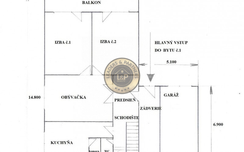 Priestranný viacgeneračný rodinný dom Košice-Košická Nová Ves.