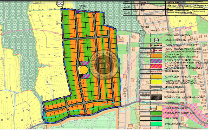 Na predaj investičný pozemok Nitra- Štitáre 2256 m2