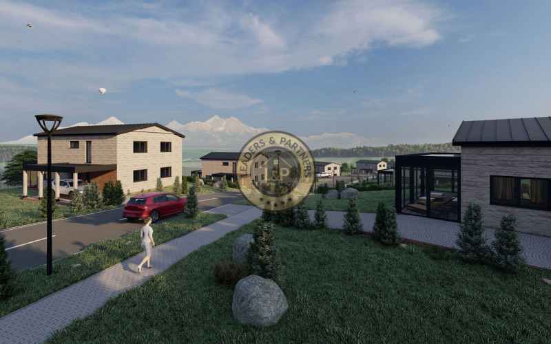 Stavebné pozemky s výhľadom na Tatry, obec Vlková